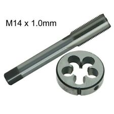 HSS M14 X 1.0mm Metrisch Gewindeschneider Set Links Hand Gewinde 14mm Werkzeug