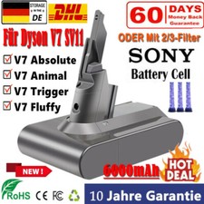 6000mAh 21.6V Akku für Dyson V7 SV11 V7 Ersatzakku Animal Motorhead Pro Absolute