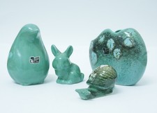 Silberdistel Fayencen Figuren