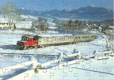 Eisenbahn Kinder-Puzzle  ·
