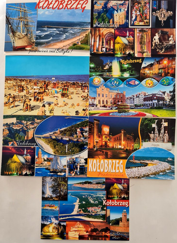 Postkarten lot kołobrzeg - lot, 7