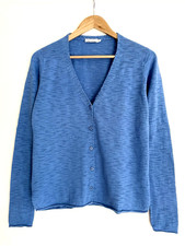 Hess Natur Strickjacke, khaki, Gr. 34/S/36, hoher NP, sehr guter Zustand