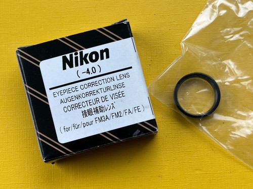 Nikon eyepiece correction - eyepiece, lens