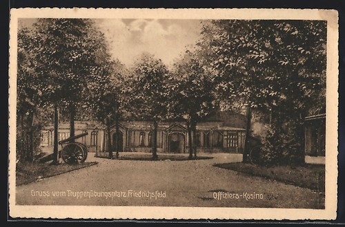 Ansichtskarte friedrichsfeld - ansichtskarte,