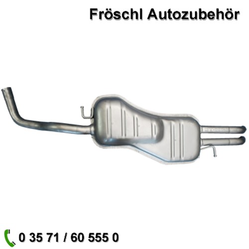 Auspuff endtopf für seat - auspuff,