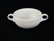 Bauscher Suppentasse in modernem Design schlicht weiß