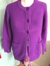 Repeat Strickjacke lila Gr. 40
