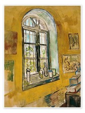 Poster Atelierfenster - Vincent van Gogh