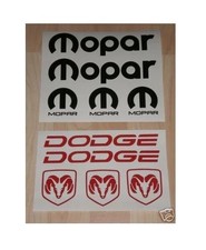DODGE MOPAR Aufkleber Set