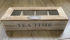 Neue Teebox - Holz  /