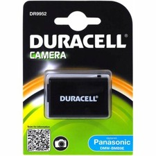 Duracell Akku für Panasonic Typ DMW-BMB9E 7,4V 890mAh/6,6Wh Li-Ion Schwarz