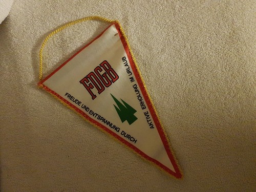 Wimpel ddr gdr fdgb - ddr/gdr, ,fdgb