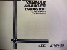 #229 Yanmar B22-2 Ersatzteilbuch Parts service Manual List Ersatzteilliste
