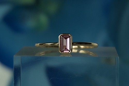 Saphir ring 585er gold - saphir, damen