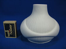  70´s Pop Art Space Age design Edelstein unglazed relief porcelain vase  1235/5