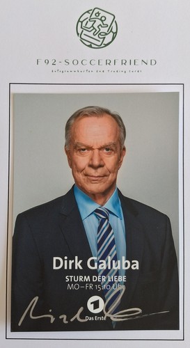 Dirk galuba autogrammkarte - *,