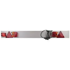 Anhänger Lichtleiste, Lichtbalken, Traverse, Rückleuchten, 120cm breit, 9m Kabel