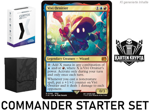 Mtg commander deck vivi - mtg,