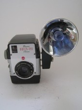 Kodak Brownie Bulls-Eye, mit Midget Blitz, alte Kamera, Boxkamera, Fotoapparat