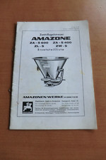 Ersatzteilliste amazone s - ersatzteilliste, za