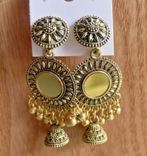 Bollywood Ohrringe, indisch Jhumka NEU