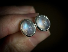 Natürlich Mondstein Ovale