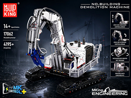 Mould king abbruchbagger - mould,