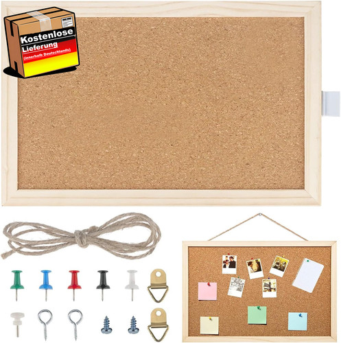 Kork pinnwand 20x30cm - kork-pinnwand,