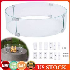 Fire Pit Wind Guard Tempered