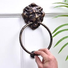 Antiker Look Löwe Messing