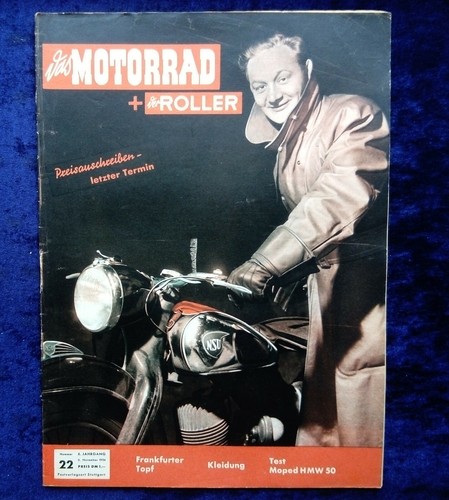 Das motorrad 1954 hmw 50 - das,