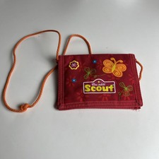 Scout Geldbeutel Brustbeutel Schmetterling Orange