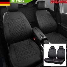 2-4 KFZ Sitzschoner Kunstleder Airbag Sitzbezug Abwaschbar Werkstattschoner Auto