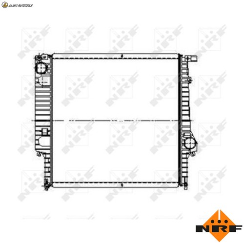 Kühler motorkühlung 509626 - motorkÜhlung,