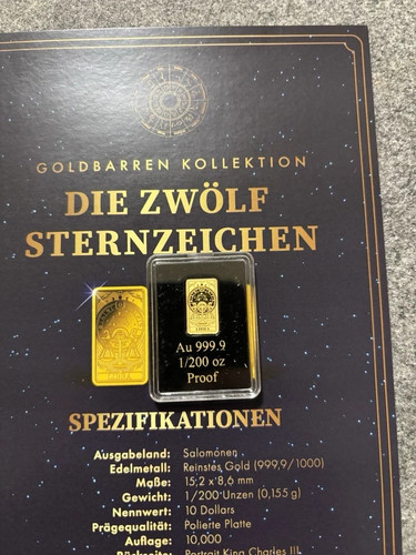 Goldbarren sternzeichen - goldbarren,