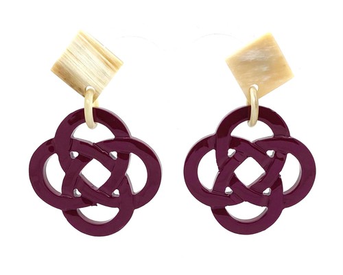 Camilieri horn ohrringe - camilieri,