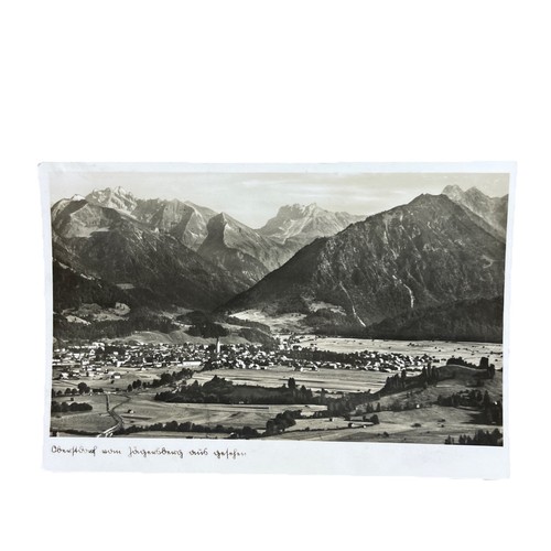 Postkarte oberstdorf - postkarte, ak
