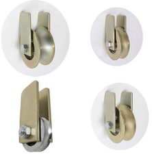 Metallrollen für Rohr Laufrollen Schiebetor Torrolle  Befesigung Ø50 Ø79 Ø89 