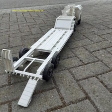LKW Tieflade Anhänger 1:16