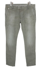 DIESEL Chi-Tight 003J1 Hose Herren W34 Fade Effect Zip Cord Grün