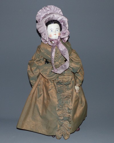 Biedermeier puppe china head - puppe,,