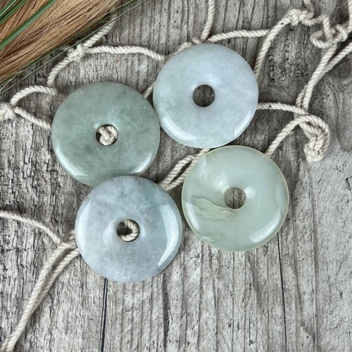 China jade donut 40mm - china,