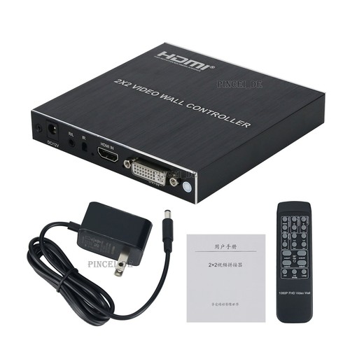 1080p 2x2 hdmi video - 1080p, wall