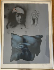 Paul Wunderlich Lithografie Der Junge Dürer, Seine Hand Und Sein Kissen signiert