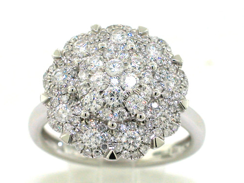Brillant ring 417 weißgold - brillant,