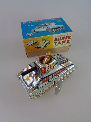 Mechanical silver tank with - tank,