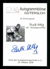 Rudi Altig 1937-2016 Deutscher Radrennfahrer Weltmeister 1959  + A 237037