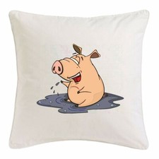 KISSENBEZUG 40X40cm SCHWEIN