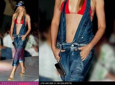 Miss Sixty True Vintage Denim Latzhose Einteiler Y2K Onepiece SIM Salopette