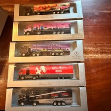 HERPA Exclusiv Serie Konvolut 5x LKW Sattelzug  "Autohaus" OVP 1/87 H0